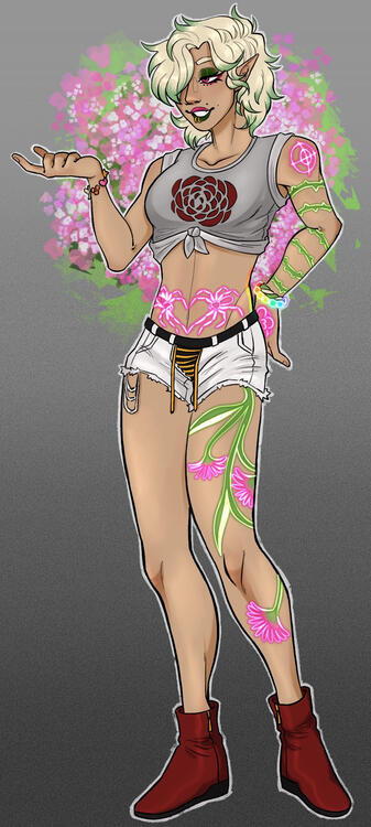 1 Rendered Full Body (150) w/ Graphic BG (0); $150 Total